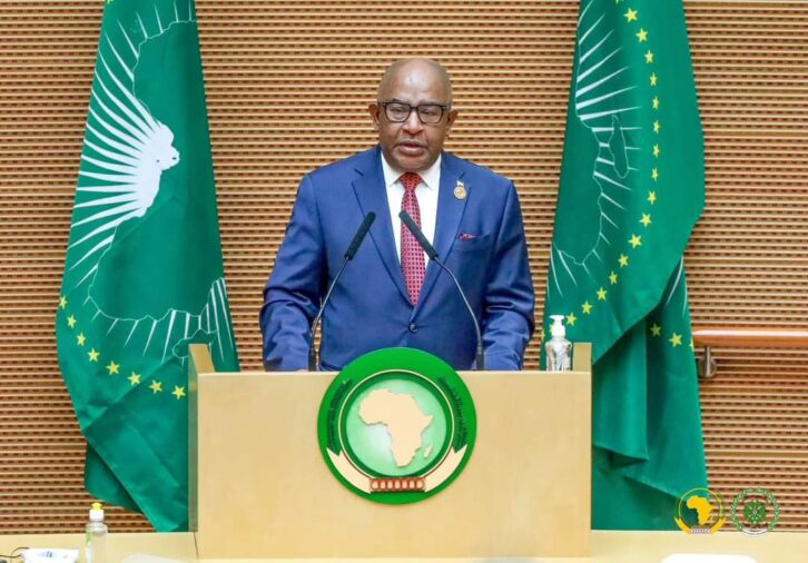 Image à la une de COOPÉRATION – Azali Assoumani des Comores prend la présidence de l’Union Africaine et plaide pour une annulation totale des dettes africaines 