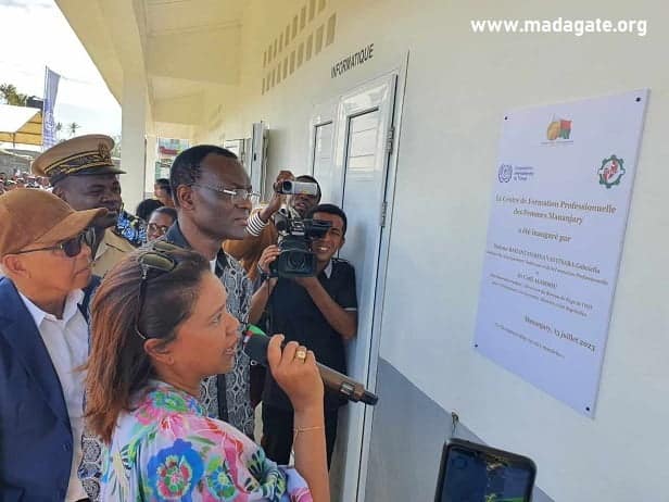 Image à la une de Mananjary. Inauguration officielle du CFP et d’un Bâtiment au Lycée Technique Professionnel