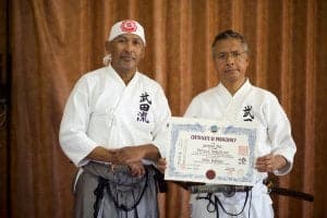 Image à la une de Takeda Ryu Maroto Ha : Un haut gradé et une médaille de plus pour Madagascar