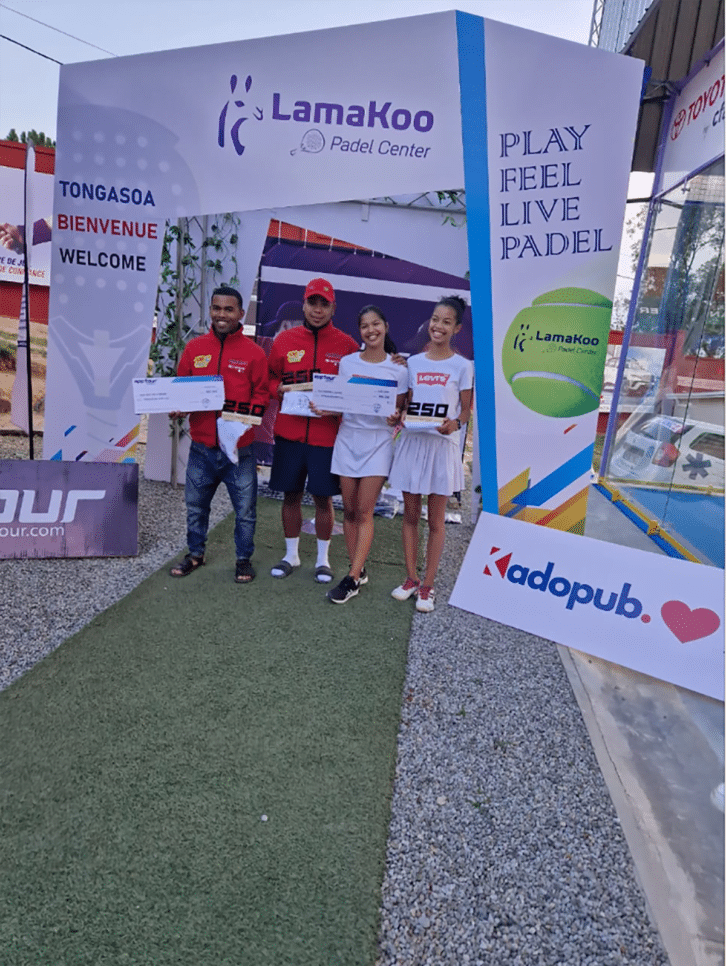 Image à la une de PADEL – Le duo Stéphane-Landry fidèle au rendez-vous