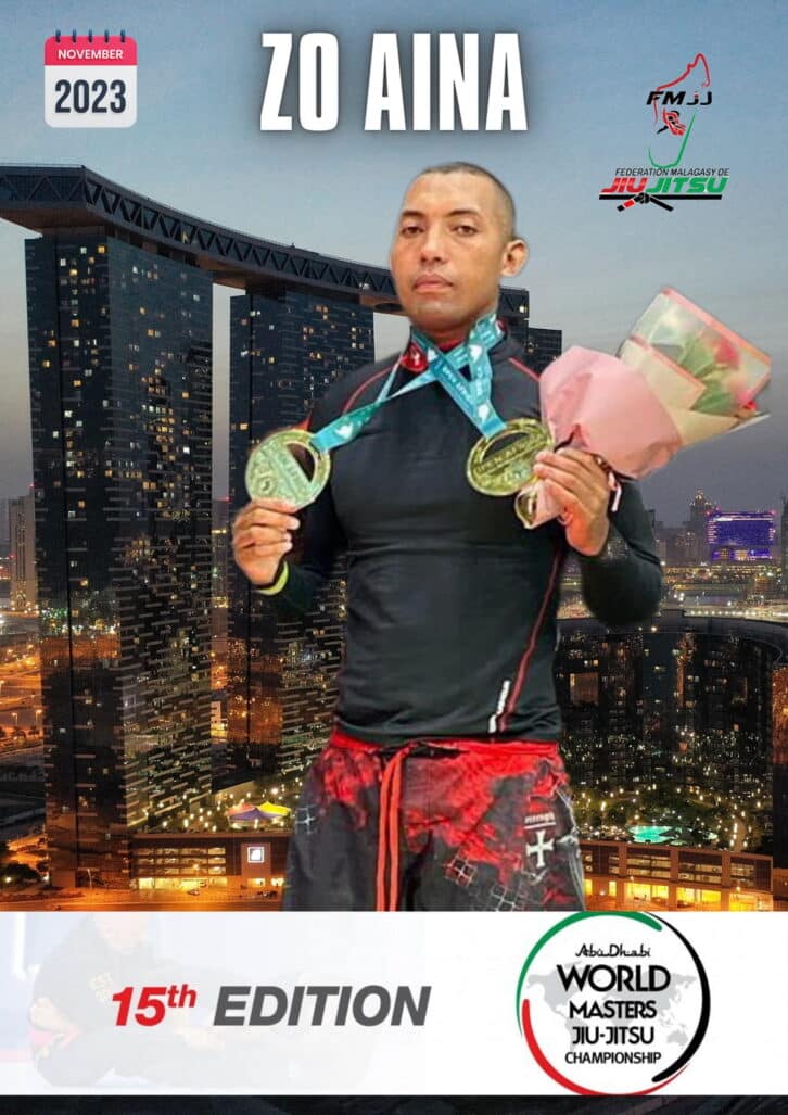 Image à la une de JIUJITSU – MONDIAUX D’ABU DHABI – Zo Aina rate de peu le podium
