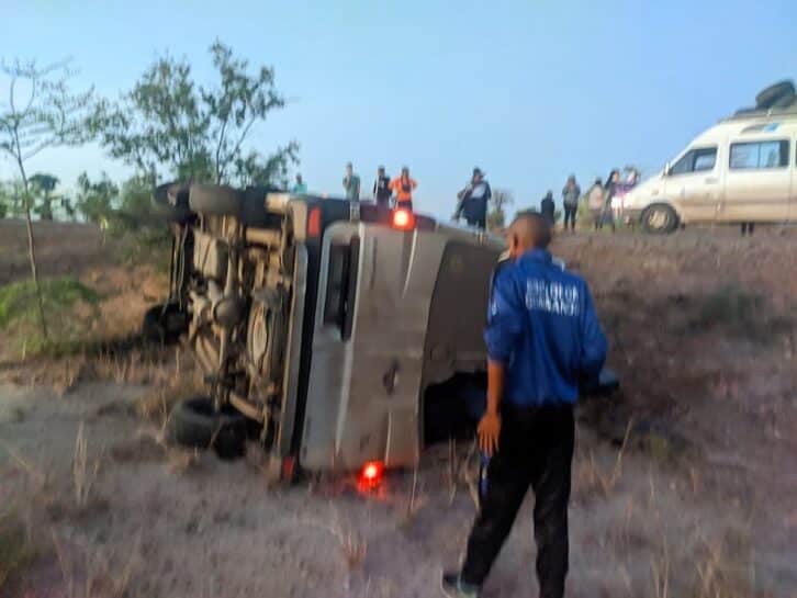 Image à la une de RN34-MALAIMBANDY – Des gendarmes victimes d’un accident de voiture
