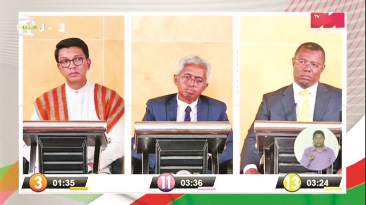 Image à la une de DÉBAT PRÉSIDENTIEL – Andry Rajoelina prône la continuité