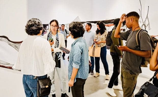 Image à la une de Exposition – Les œuvres d’Arilala Ophélia attirent du monde