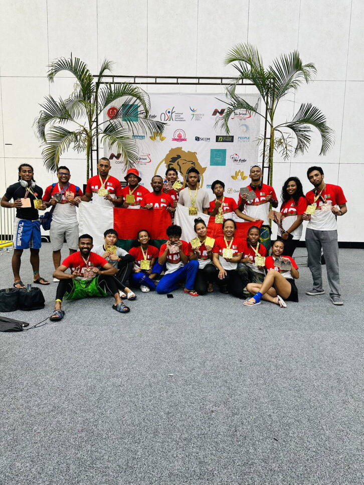 Image à la une de JIUJITSU – OPEN D’AFRIQUE – Madagascar brille avec treize médailles d’or