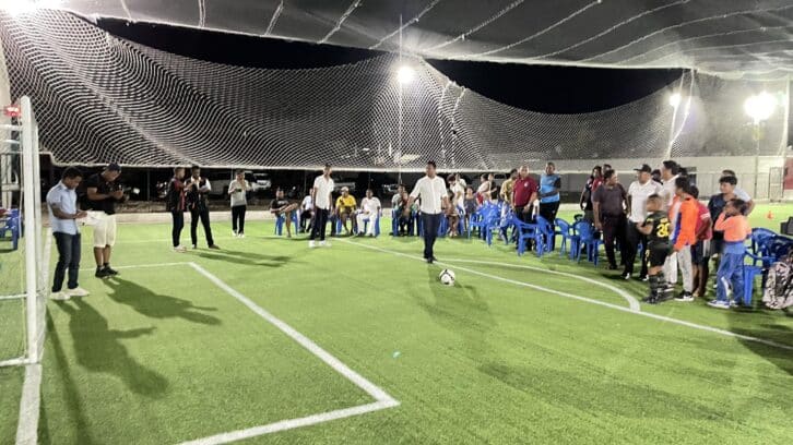 Image à la une de DÉVELOPPEMENT DU FOOTBALL – Inauguration du terrain synthétique Diary