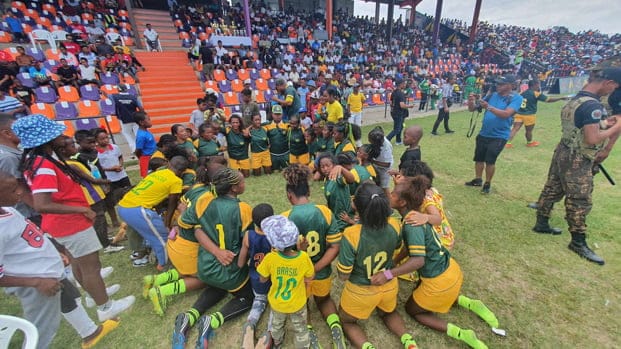 Image à la une de Rugby féminin  – SCB Besarety sacrée championne de Madagascar