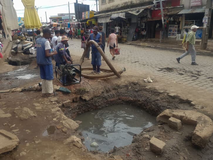 Image à la une de INFRASTRUCTURE – La réfection du trou dangereux d’Andravoahangy attendue