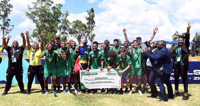 Image à la une de Football – Championnat d’Afrique scolaire : Beau doublé de l’Afrique du Sud