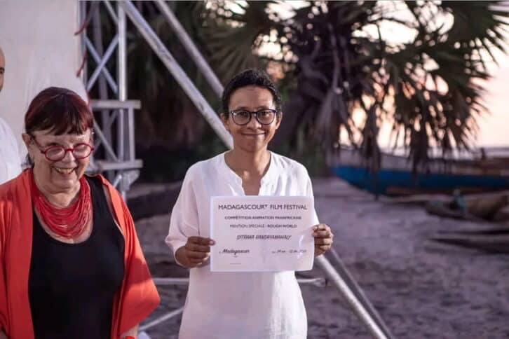 Image à la une de Sitraka Randriamahaly impressionne le jury avec le FESTIVAL DU FILM DE MADAGASCAR.