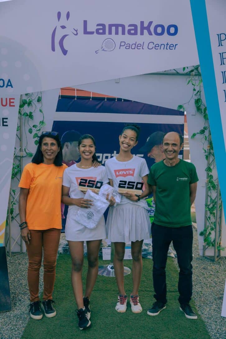 Image à la une de PADEL –  MASTER ORANGE – Miarana et Fitia partent  en favori chez les dames