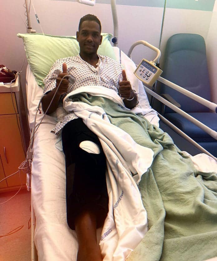Image à la une de Football : Adrien Melvin opéré avec succès