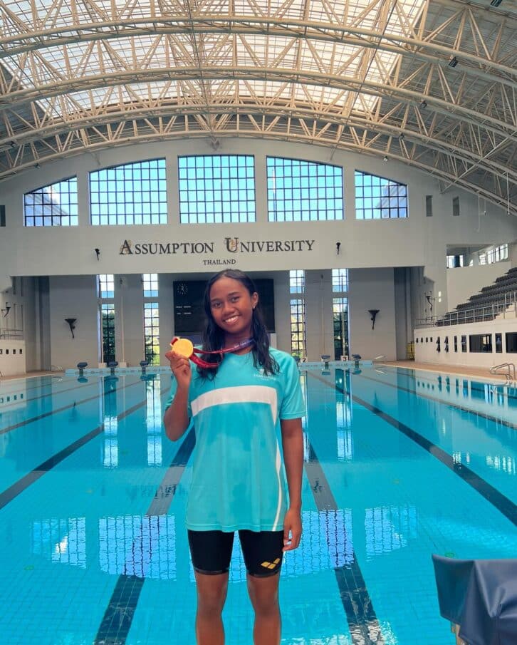 Image à la une de NATATION – THAÏLANDE  – Tendry actualise son propre record en 200 m dos