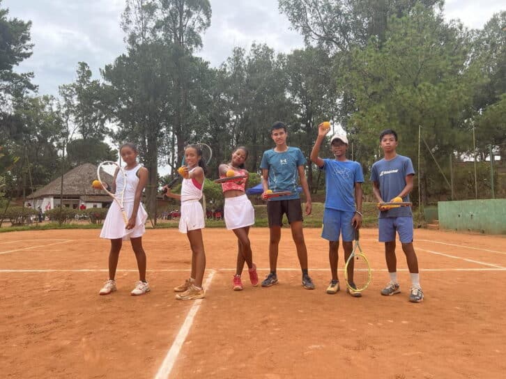 Image à la une de TENNIS – ITF/CAT U14-U16 – Un appel au don pour les raquettes malgaches