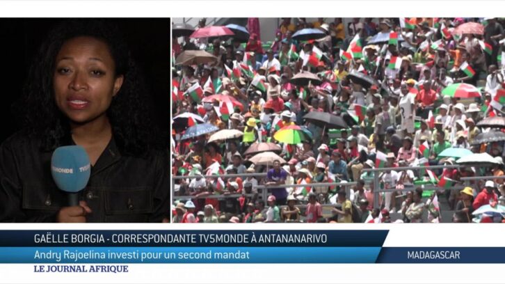 Image à la une de Madagascar : Andry Rajoelina investi pour un second mandat