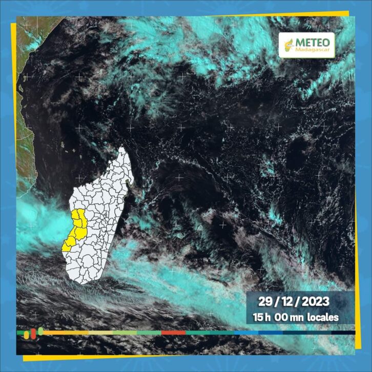Image à la une de MÉTÉO – Des amas nuageux se rapprochent de Madagascar