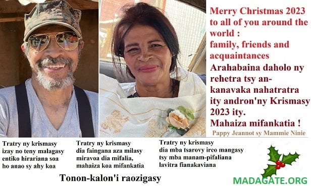Image à la une de MADAGATE VOUS SOUHAITE UN EXCELLENT JOUR DE LA NATIVITE 2023 !