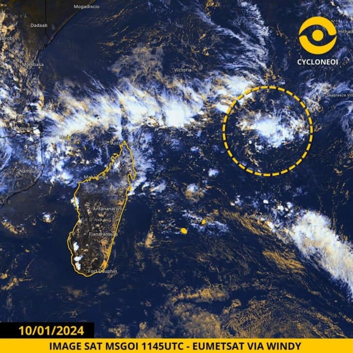 Image à la une de MÉTÉO- Madagascar épargné par le prochain cyclone