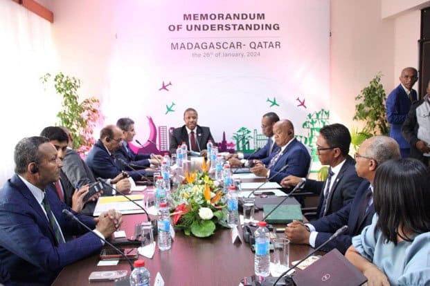 Image à la une de Transport aérien – Qatar Airways lorgne sur la Grande île