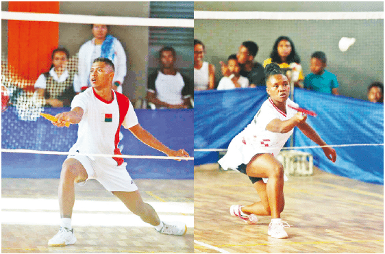 Image à la une de BADMINTON – MADA –  Et de deux pour Thierry, onzième titre pour Aina