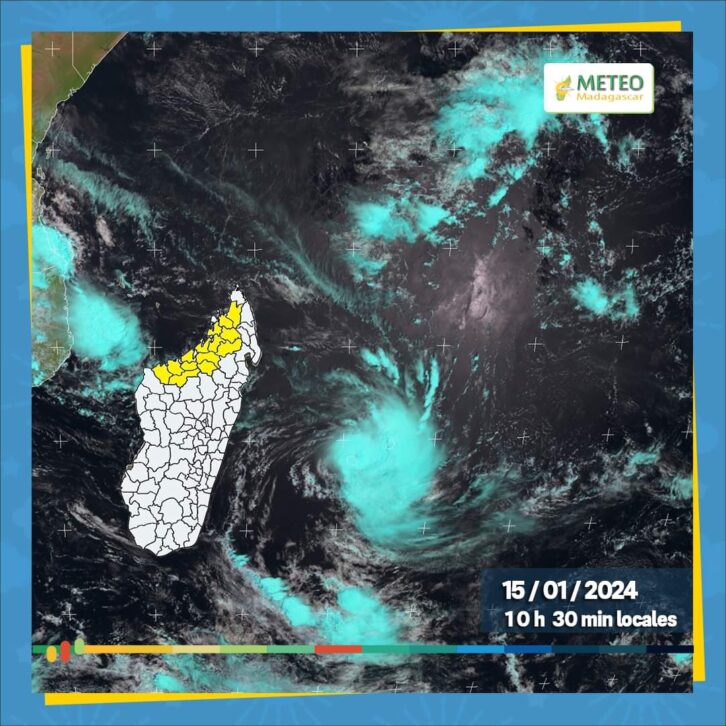 Image à la une de MÉTÉO – Vigilance fortes pluies  pour le Nord-ouest
