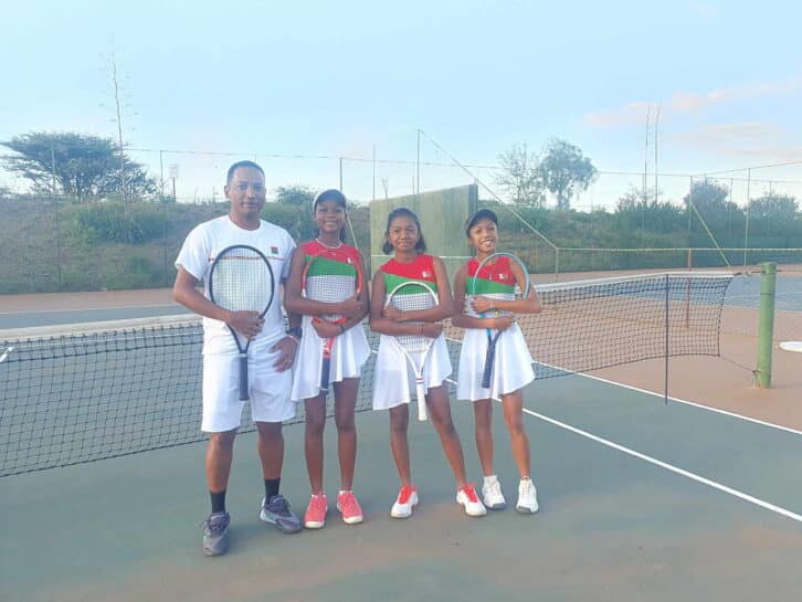 Image à la une de TENNIS – ITF/CAT SOUTHERN AFRICAN JUNIOR – Une belle remontée  des Malgaches en équipe