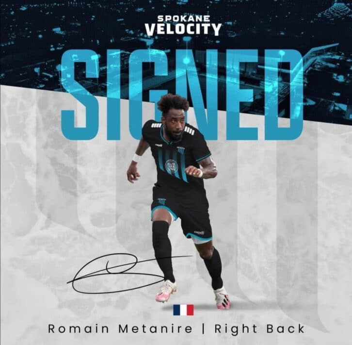 Image à la une de TRANSFERT – Métanire signe avec Spokane Velocity