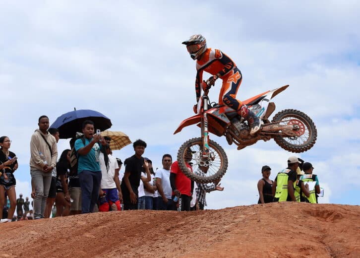 Image à la une de MOTOCROSS – MX AMBOHIDAVA – Victoire d’entrée de Mathias Plantive