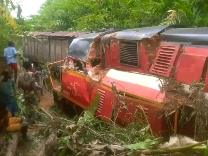 Image à la une de MANAKARA – Le déraillement d’un train cause trois morts