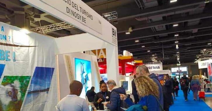Image à la une de Nosy Be présent au Salon de tourisme de Milan
