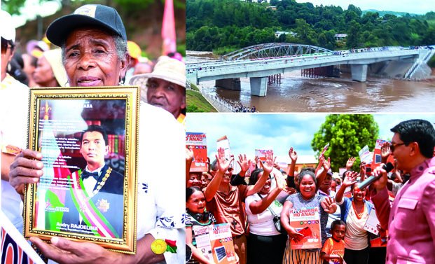 Image à la une de Déplacement à Moramanga - Andry Rajoelina reconnaissant envers ses électeurs