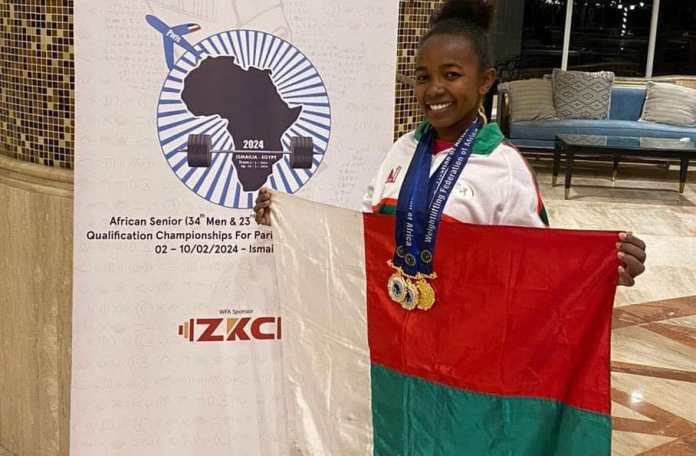 Image à la une de Haltérophilie – Championnat d’Afrique : Rosina remporte 3 médailles d’or