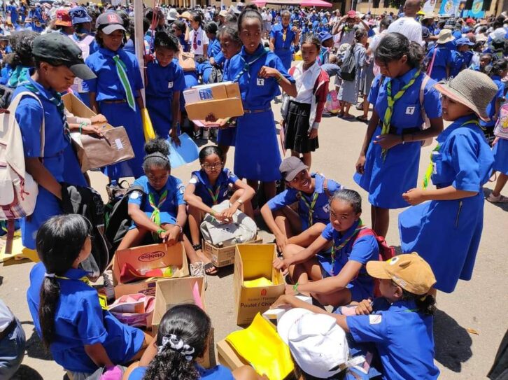 Image à la une de SCOUTISME  – Des milliers d’éclaireuses agissent pour la protection de l’environnement