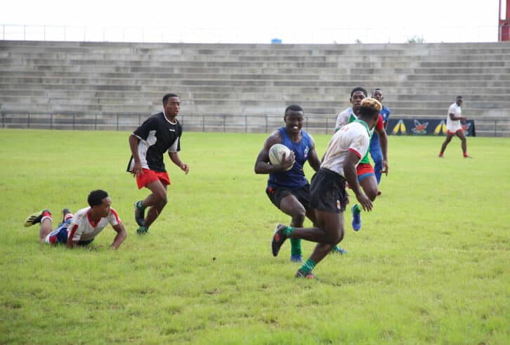 Image à la une de RUGBY À VII – JEUX AFRICAINS – Début timide du regroupement à Andohatapenaka
