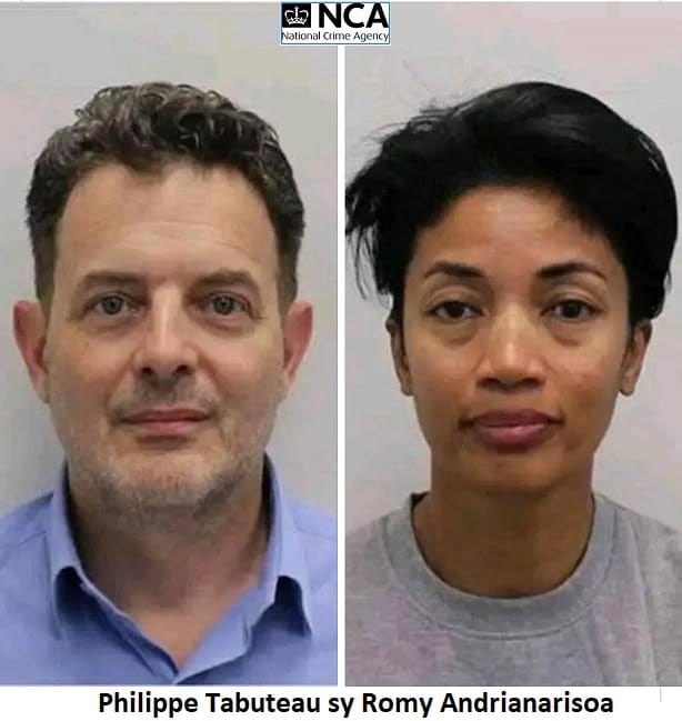 Image à la une de London. Raharaha Romy Andrianarisoa. Fijery avy amin’ny NCA sy CPS