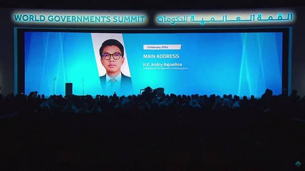Image à la une de DUBAI, 11è WGS. INTERVENTION DU PRÉSIDENT ANDRY RAJOELINA. RETRANSCRIPTION INTEGRALE