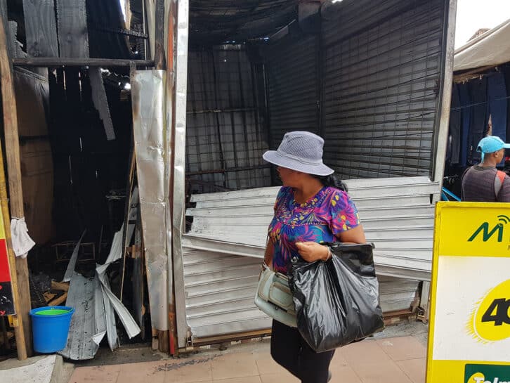 Image à la une de ANALAKELY – Un incendie se déclare dans une boutique