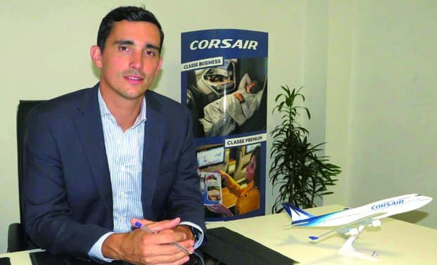 Image à la une de Jules Perreau, directeur régional Océan Indien de la compagnie Corsair – « Madagascar est une destination de cœur »