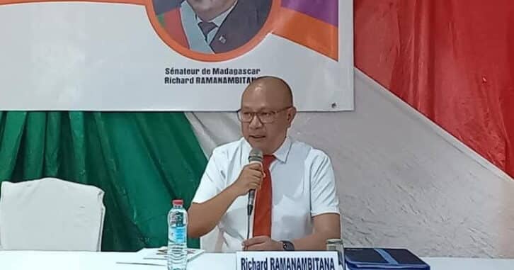 Image à la une de Le sénateur Richard Ramanambintana nommé PDS