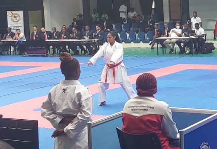 Image à la une de KARATÉ – KATA – Gaëlle Linda Rakotonindriana échoue au pied du podium