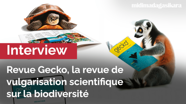Image à la une de Revue Gecko : revue de vulgarisation scientifique sur la biodiversité du sud-ouest de l’Océan indien