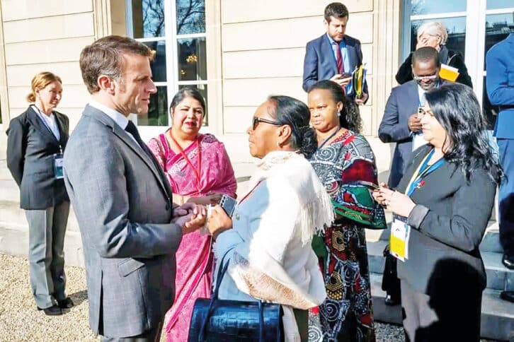 Image à la une de SOMMET DES PRÉSIDENTES D’ASSEMBLÉE – Christine Razanamahasoa à l’Élysée
