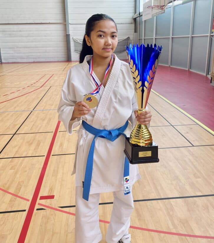 Image à la une de KARATÉ – RÉGION RHÔNE-ALPES – Junko Andrianintsoa championne par équipe