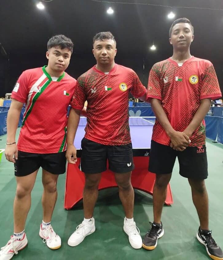 Image à la une de TENNIS DE TABLE – JEUX AFRICAINS – L’équipe masculine  éliminée en quarts