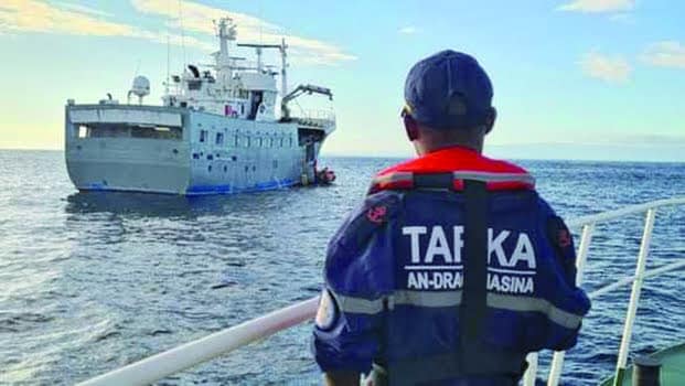 Image à la une de Violation dans la ZEE malagasy – Deux bateaux de pêche srilankais arraisonnés