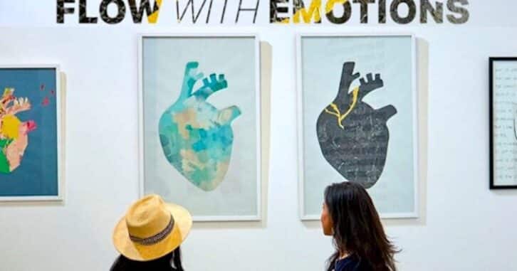 Image à la une de Flow with Emotions : la première exposition en solo de l’artiste FanjaR