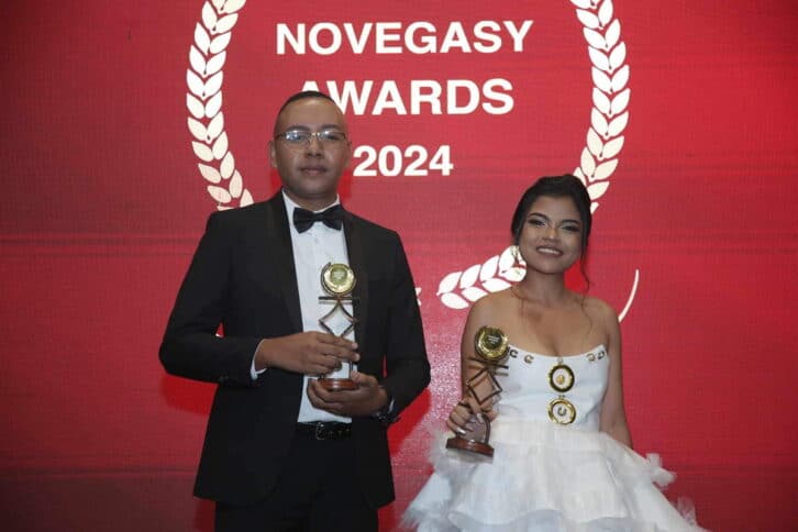Image à la une de NOVEGASY AWARDS 2024 –  Menja et Haja sacrés meilleurs acteurs