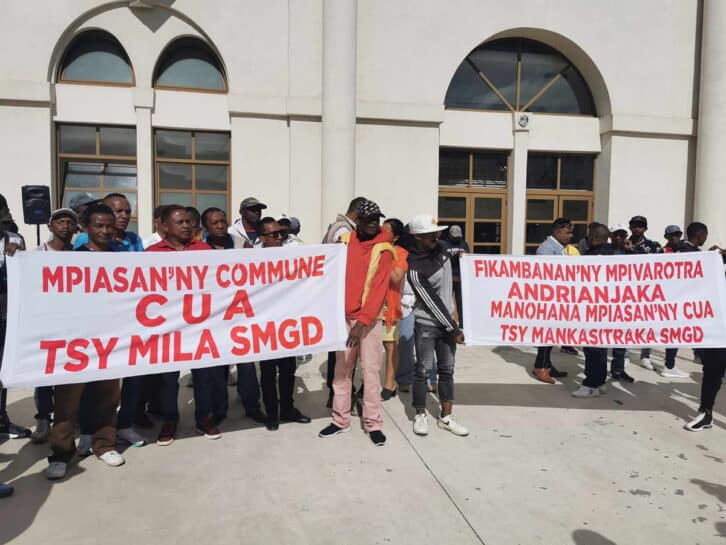 Image à la une de ANTANANARIVO – Les employés de la CUA revendiquent le retrait de la SMGD