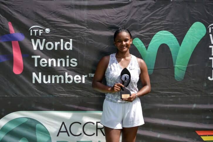 Image à la une de TENNIS – J30 ACCRA – Miotisoa Rasendra remporte le titre