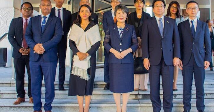 Image à la une de La ministre des Affaires étrangères du Japon en visite officielle à Madagascar